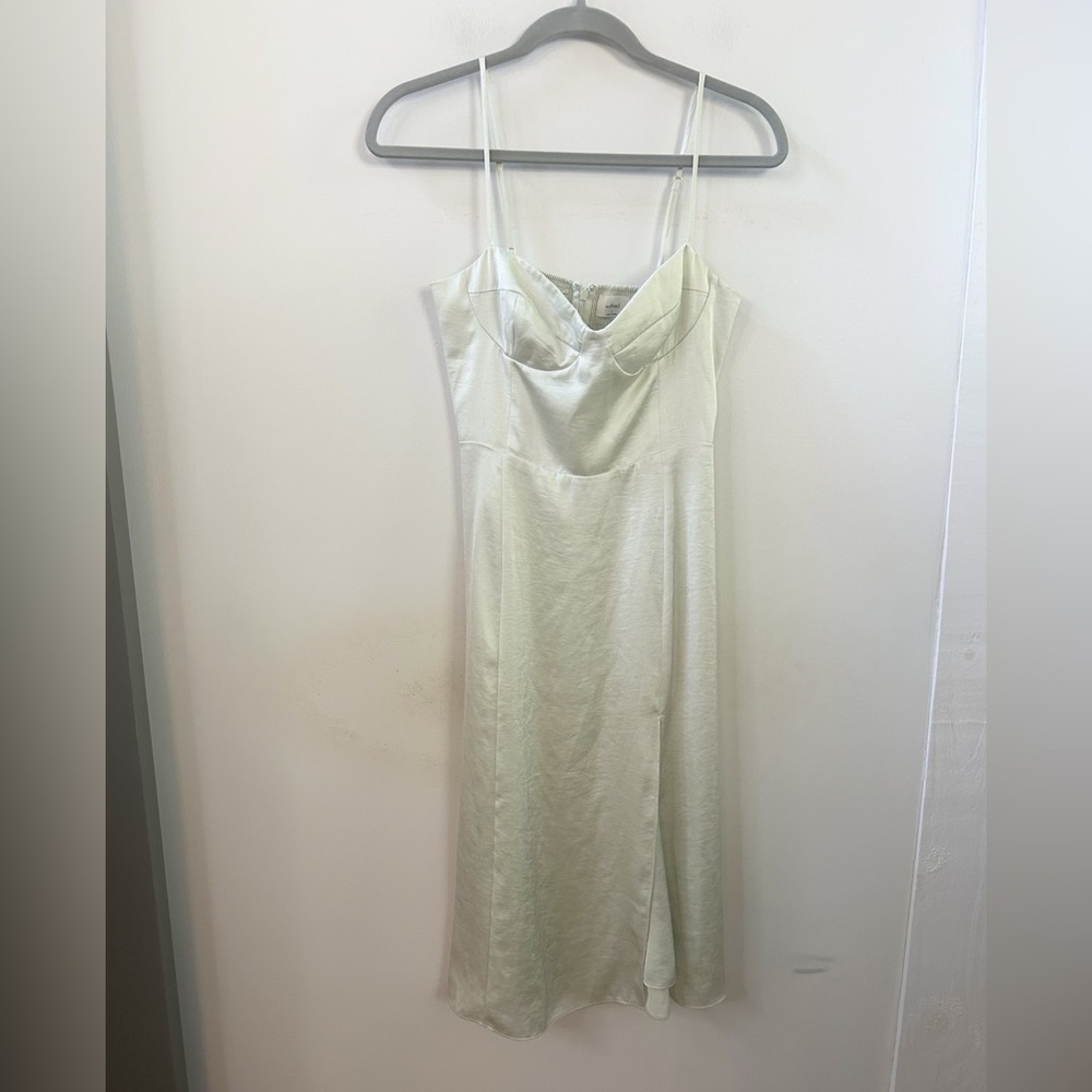 Aritzia Wilfred glaze satin dress‎ 2 - Picture 2 of 6